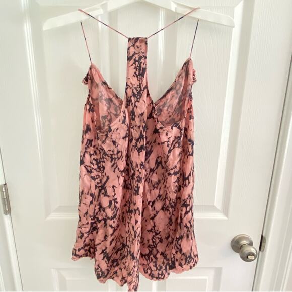 Twenty8twelve by S. Miller Silk tank top sz 8 strappy tie dye - Picture 3 of 6